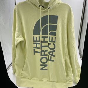 The North Face Hooded Sweatshirt Adult Large Yellow Pullover